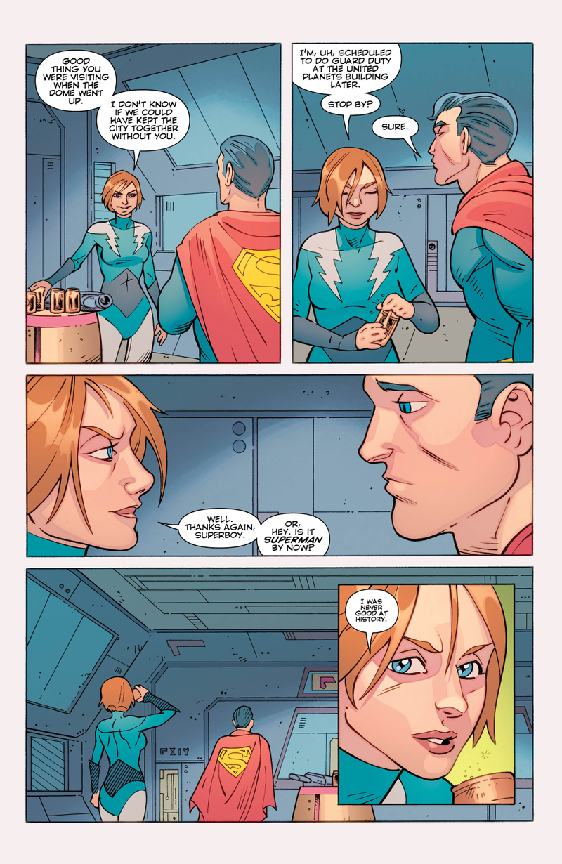 Illustration for article titled Exclusive DC preview: Convergence: Superboy And The Legion Of Super-Heroes goes back to the future